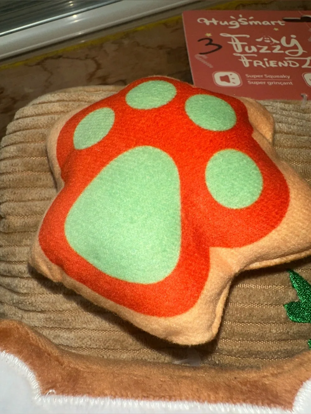 HUG SMART HAPPY WOOFMAS COOKIE BOARD (3 Cookies) ~ New